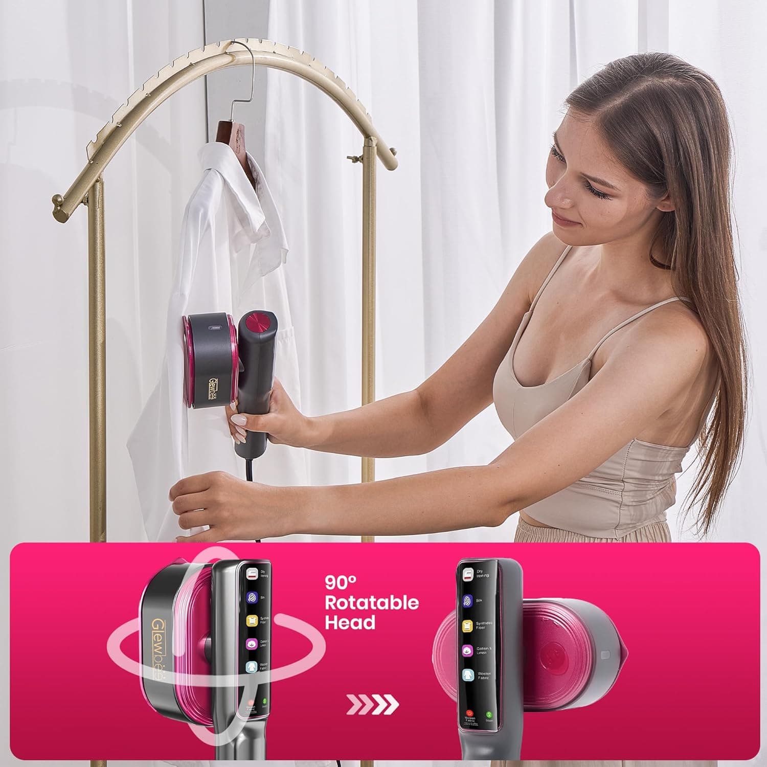 Glewbee handheld steamer